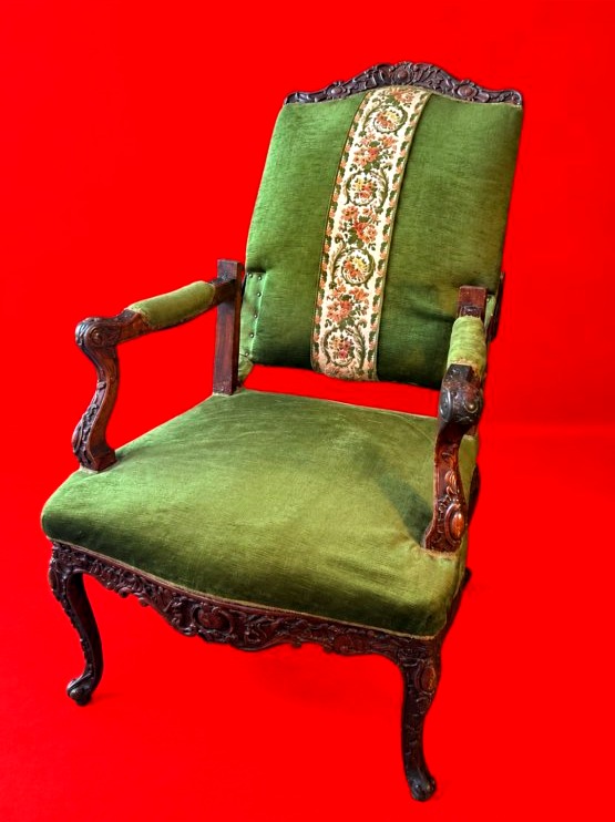 Fauteuil à Système D'époque Louis XV -photo-3