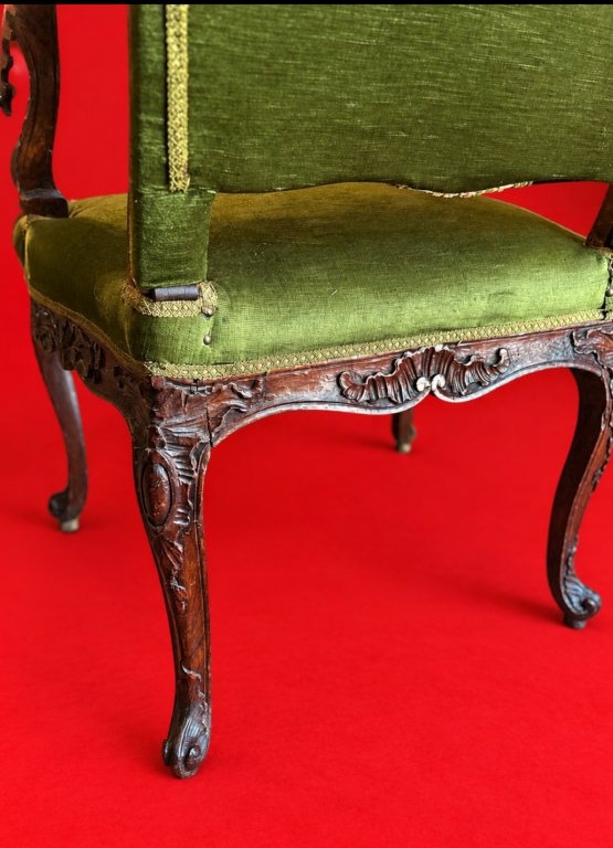 Fauteuil à Système D'époque Louis XV -photo-5
