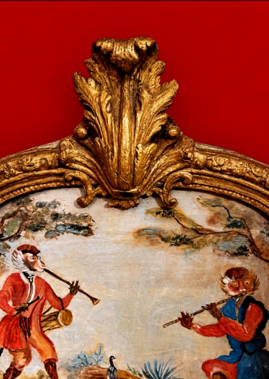 Wooden Painting Titled "musical Monkeys"-photo-4