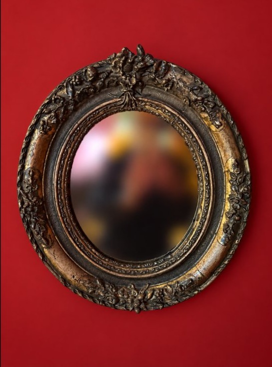 Louis XIV-style Gilded Wood Frame