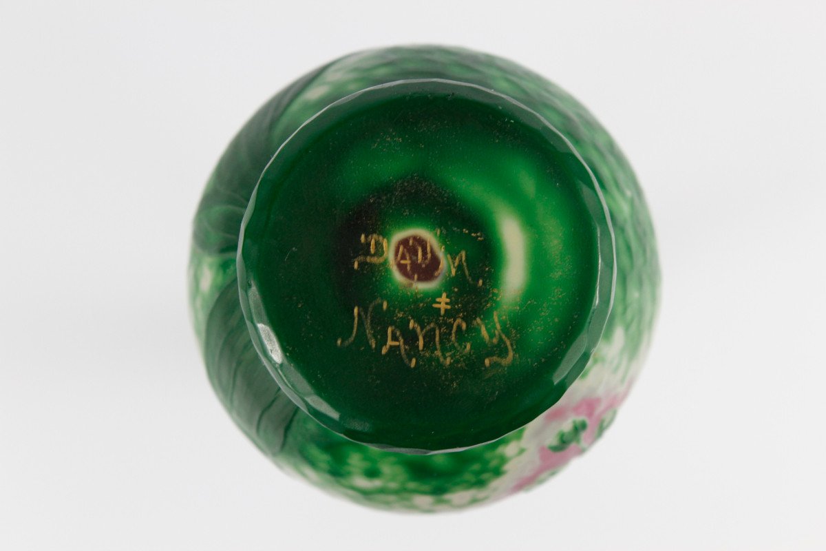 Vase Daum Nancy (muguets)-photo-3
