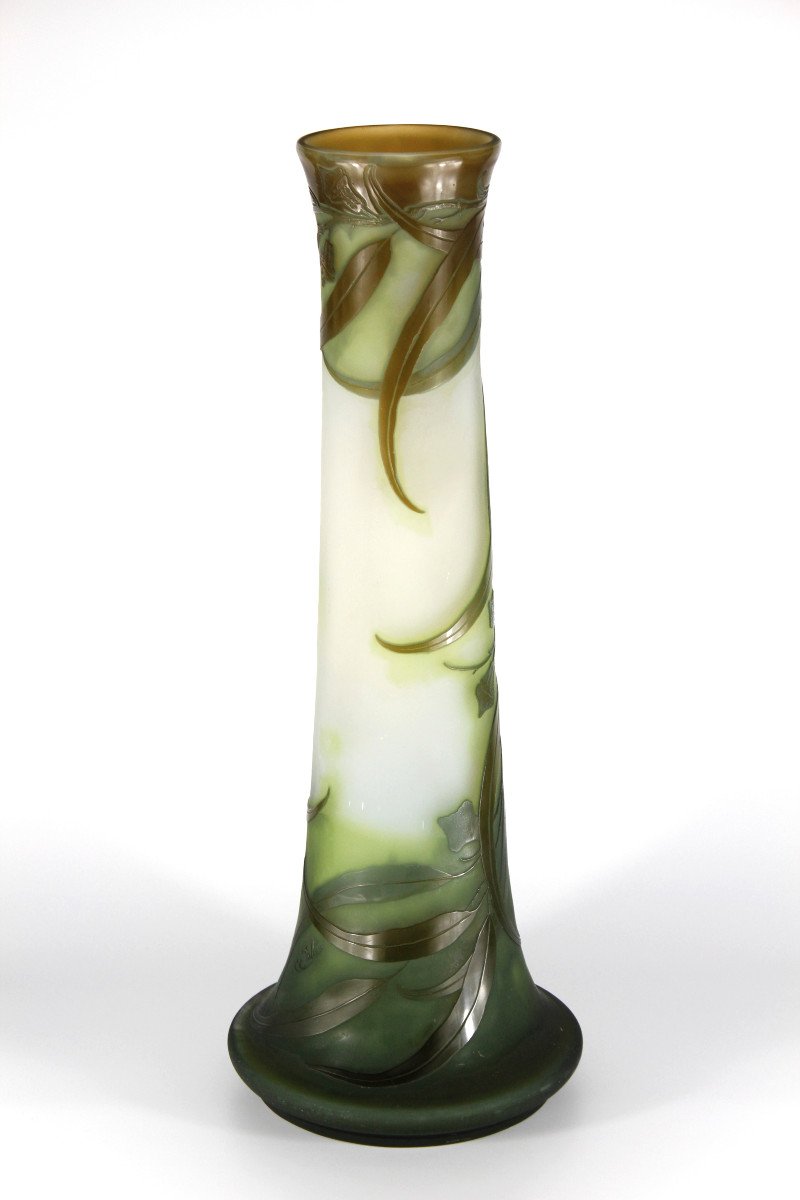 Vase Gallé (eucalyptus)-photo-1