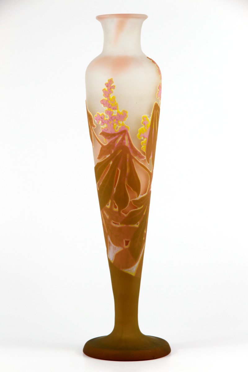 Vase Gallé (marronnier)-photo-3