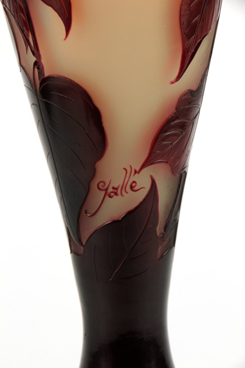 Gallé Vase (lilac) 53cm-photo-3