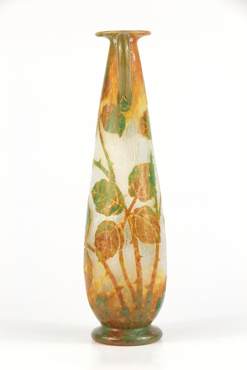 Vase Daum Nancy (Ronces)-photo-1