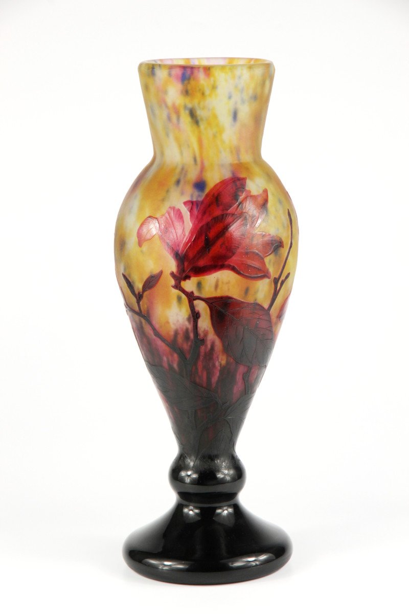 Vase Daum Nancy (magnolia)