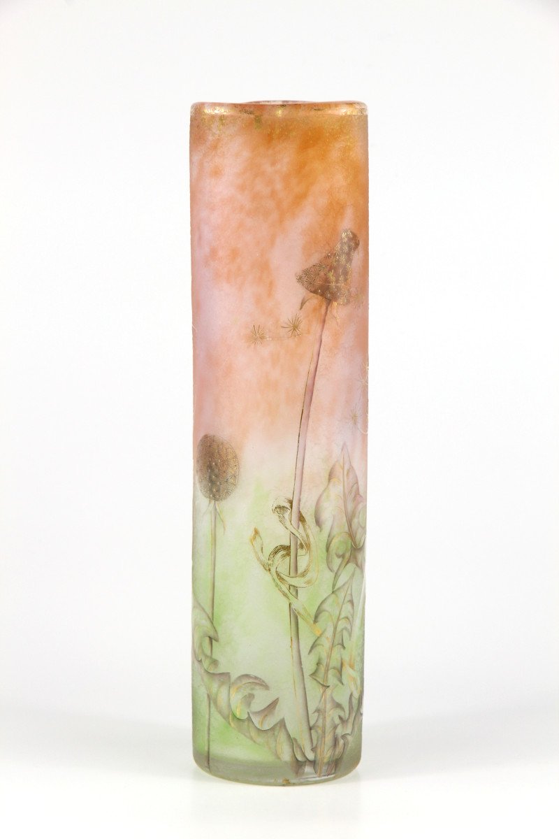 Vase Daum Nancy (pissenlits)