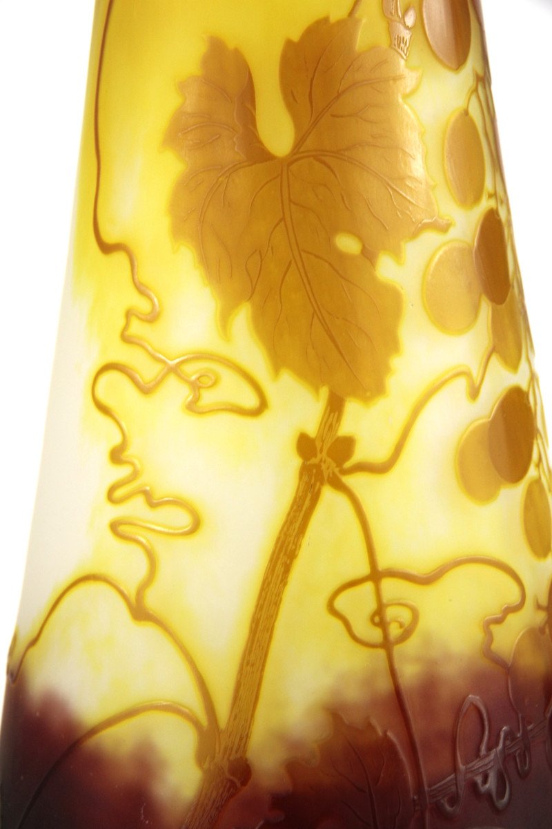 Gallé Vase (vine)-photo-6
