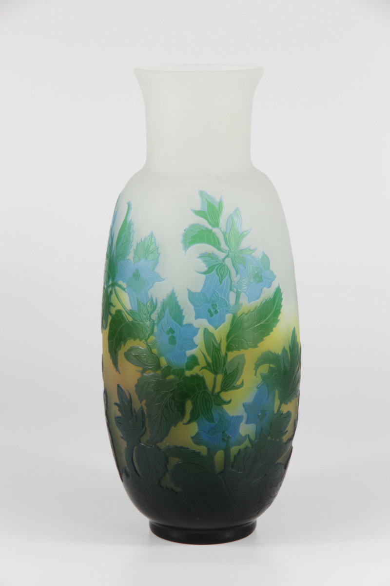 Vase Gallé (campanules)