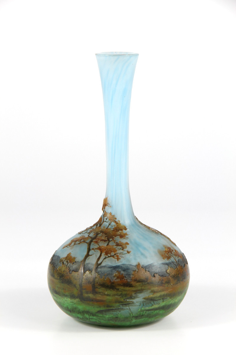Daum Nancy Vase (lorraine Landscape)