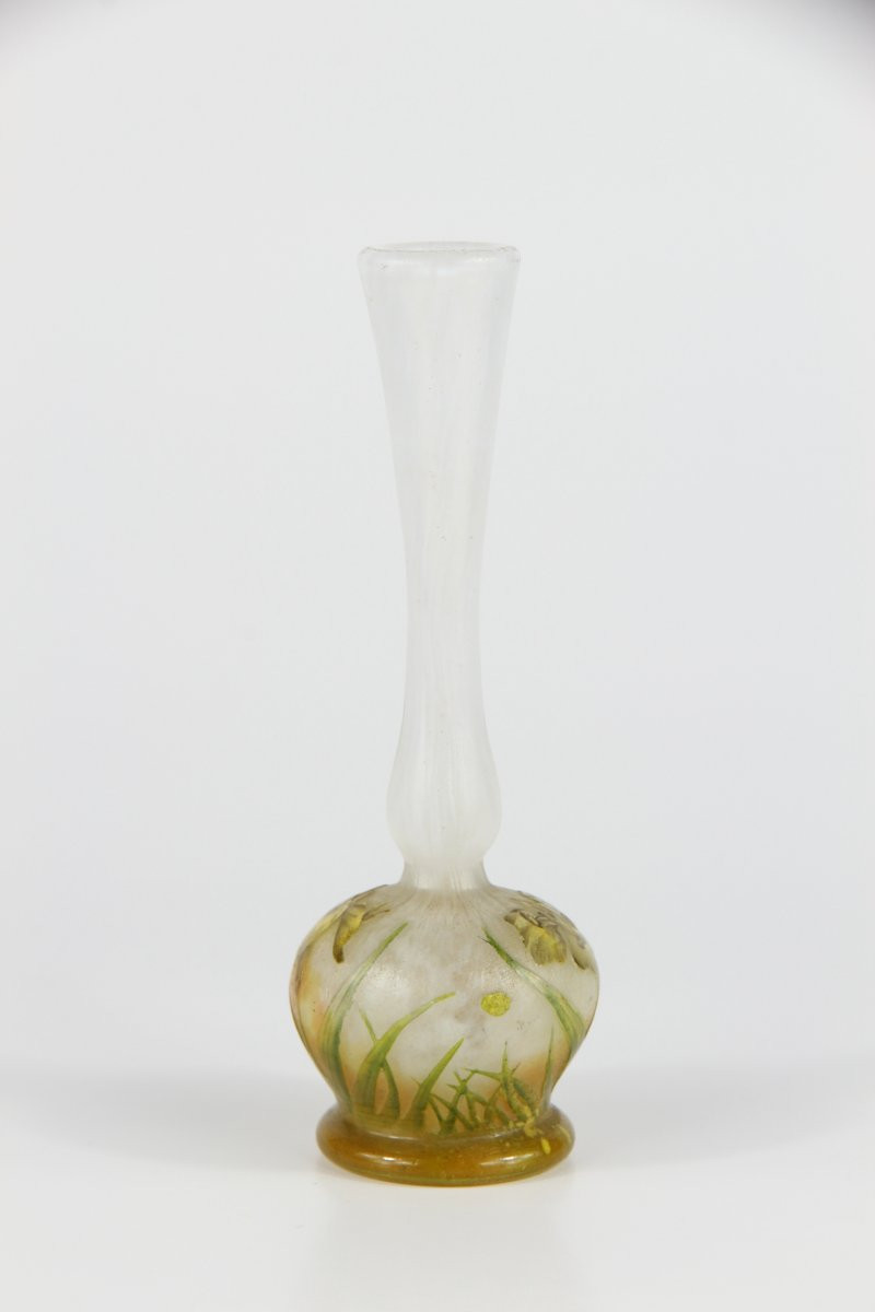 Vase Daum Nancy (iris)-photo-1