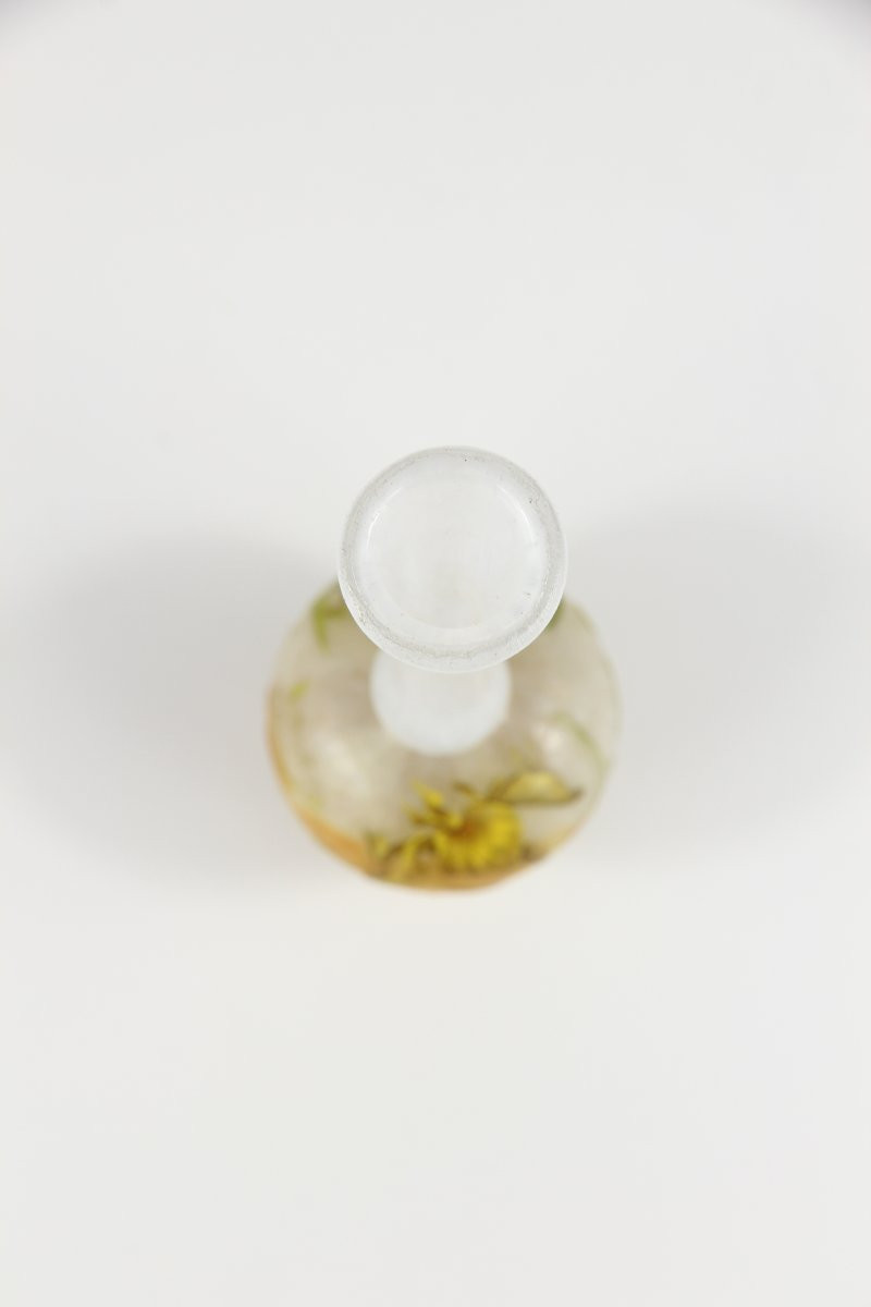 Vase Daum Nancy (iris)-photo-4