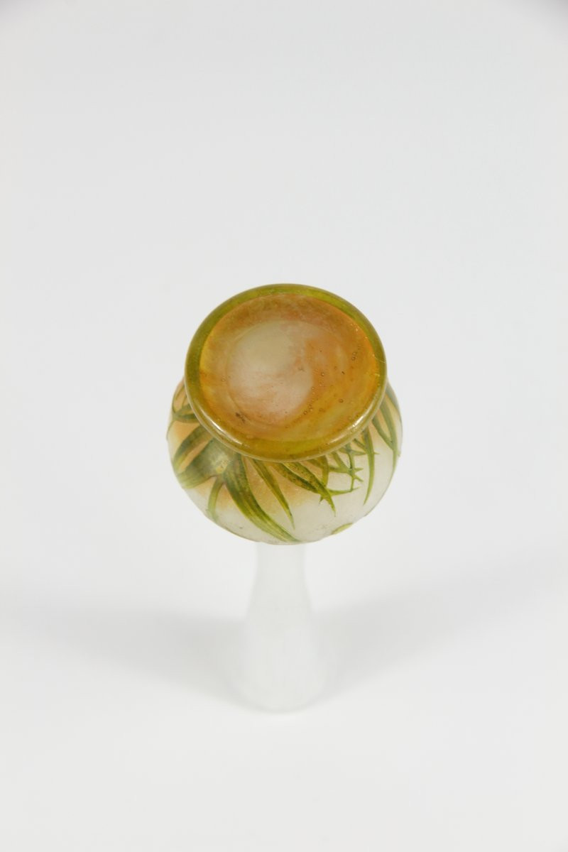 Vase Daum Nancy (iris)-photo-5