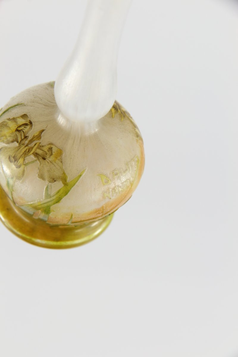 Vase Daum Nancy (iris)-photo-6