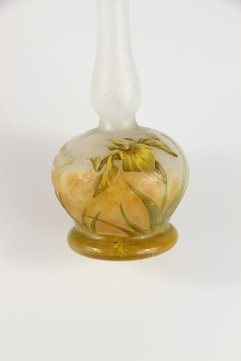 Vase Daum Nancy (iris)-photo-8
