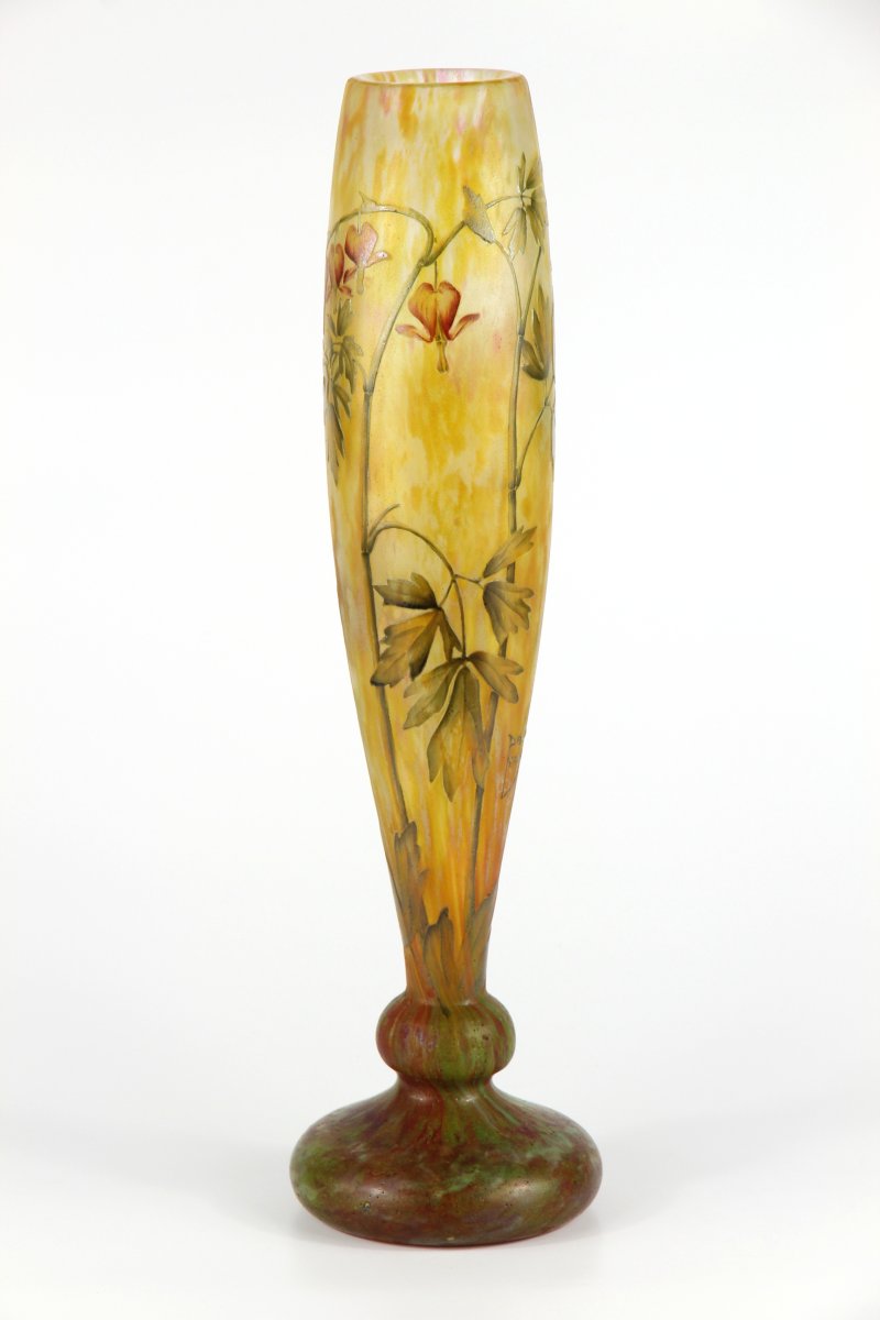Vase Daum Nancy (Cœur de Jeannette)-photo-1