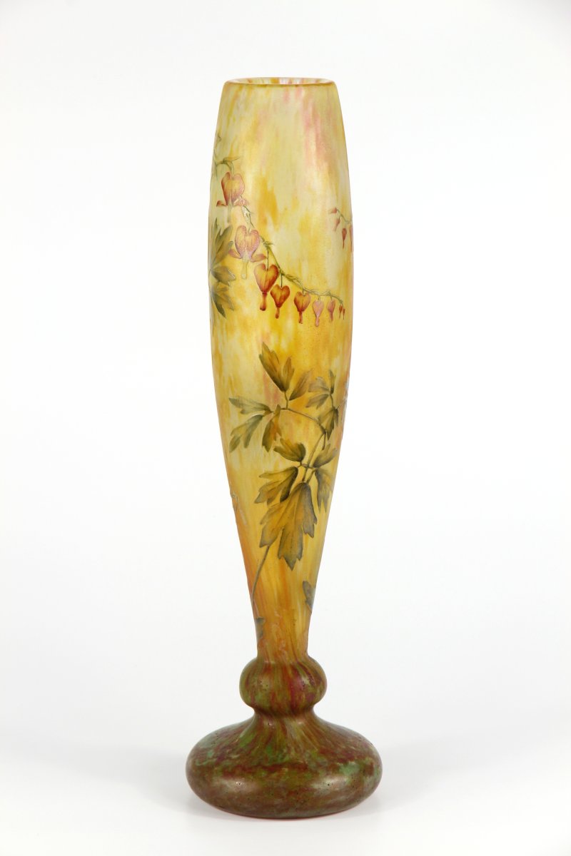 Vase Daum Nancy (Cœur de Jeannette)-photo-3