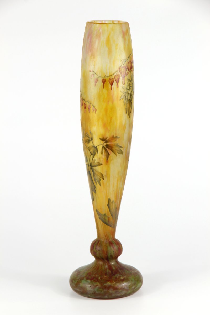 Vase Daum Nancy (Cœur de Jeannette)-photo-4