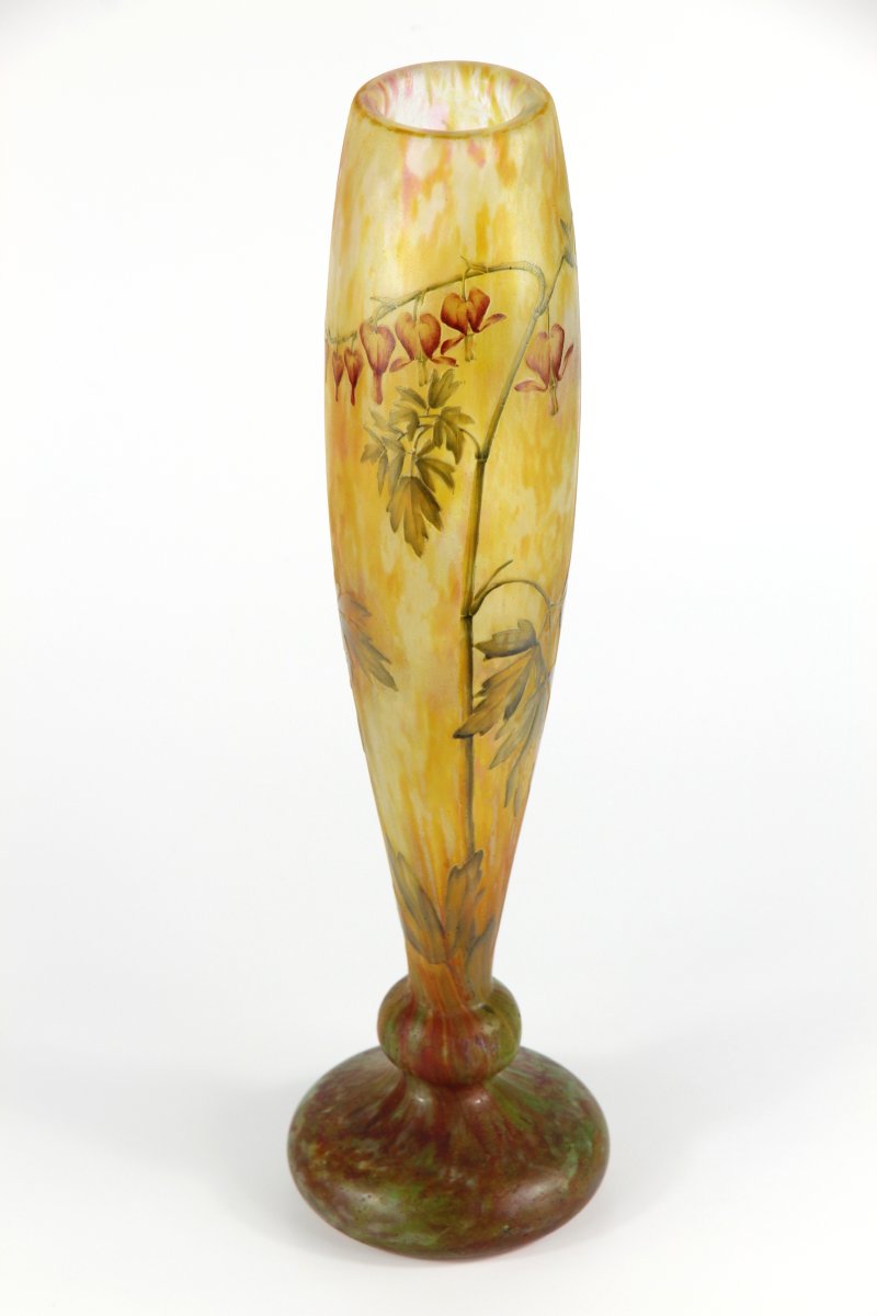 Vase Daum Nancy (Cœur de Jeannette)-photo-5