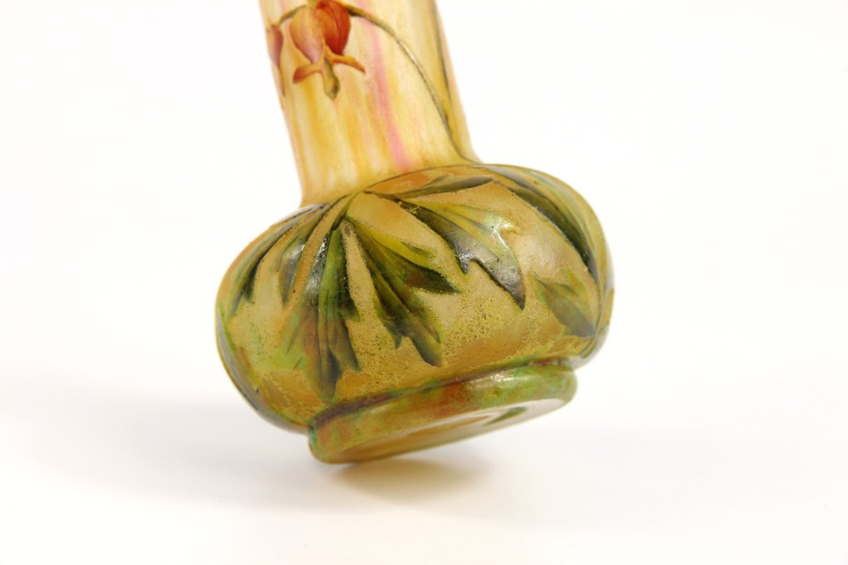 Vase Daum Nancy (Cœur de Jeannette)-photo-5