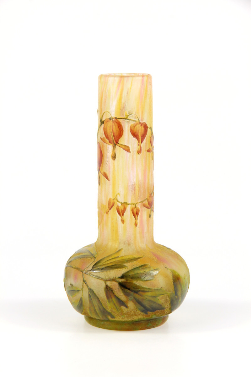 Vase Daum Nancy (Cœur de Jeannette)