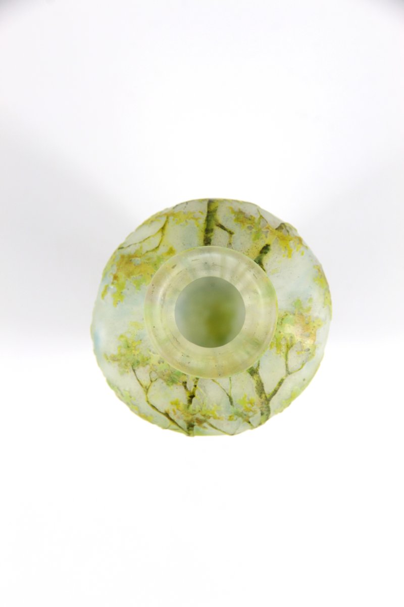 Daum Nancy Vase (lake Landscape)-photo-4