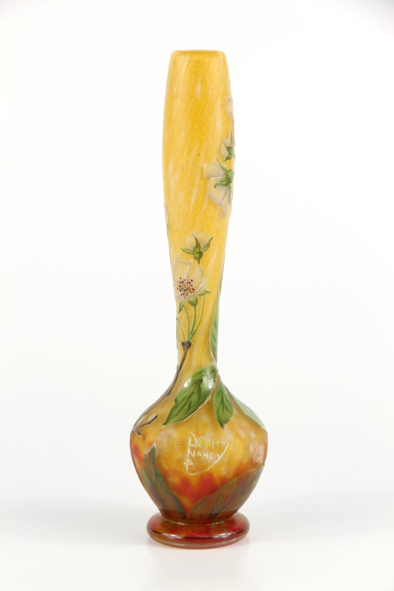 Vase Daum Nancy (pommier)-photo-2