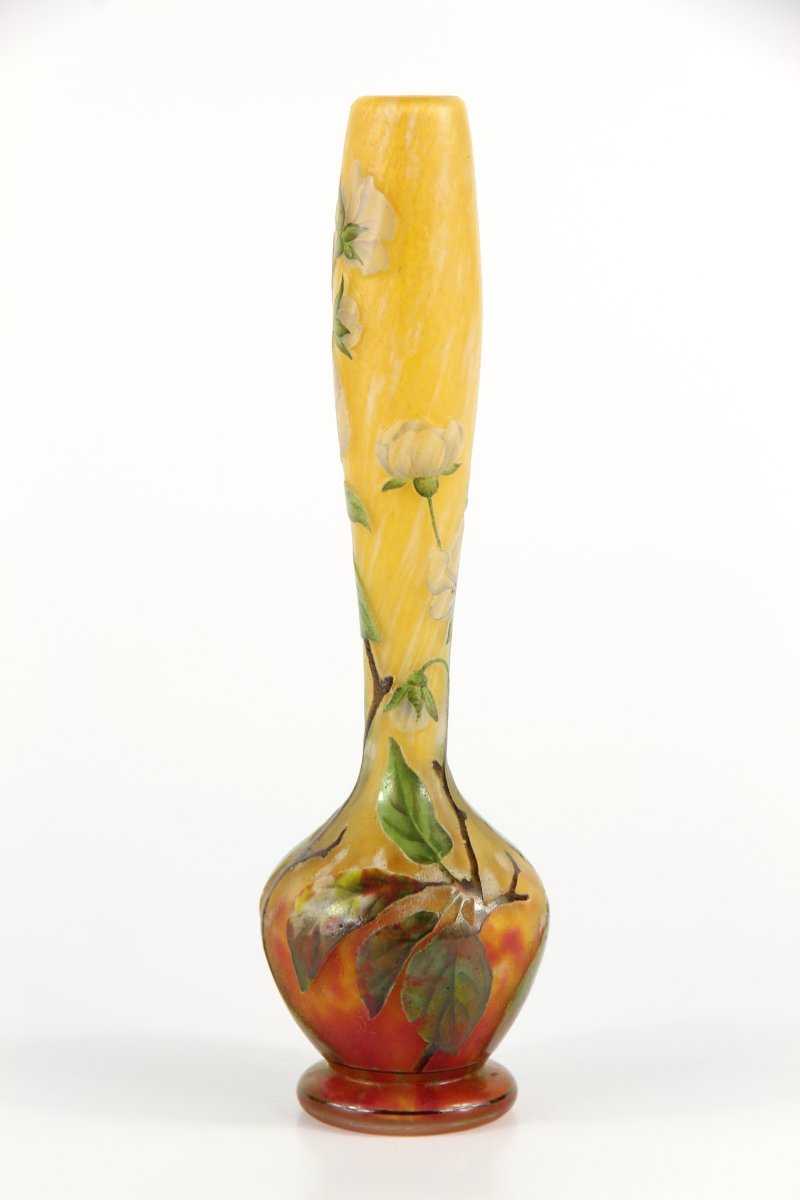 Vase Daum Nancy (pommier)-photo-3