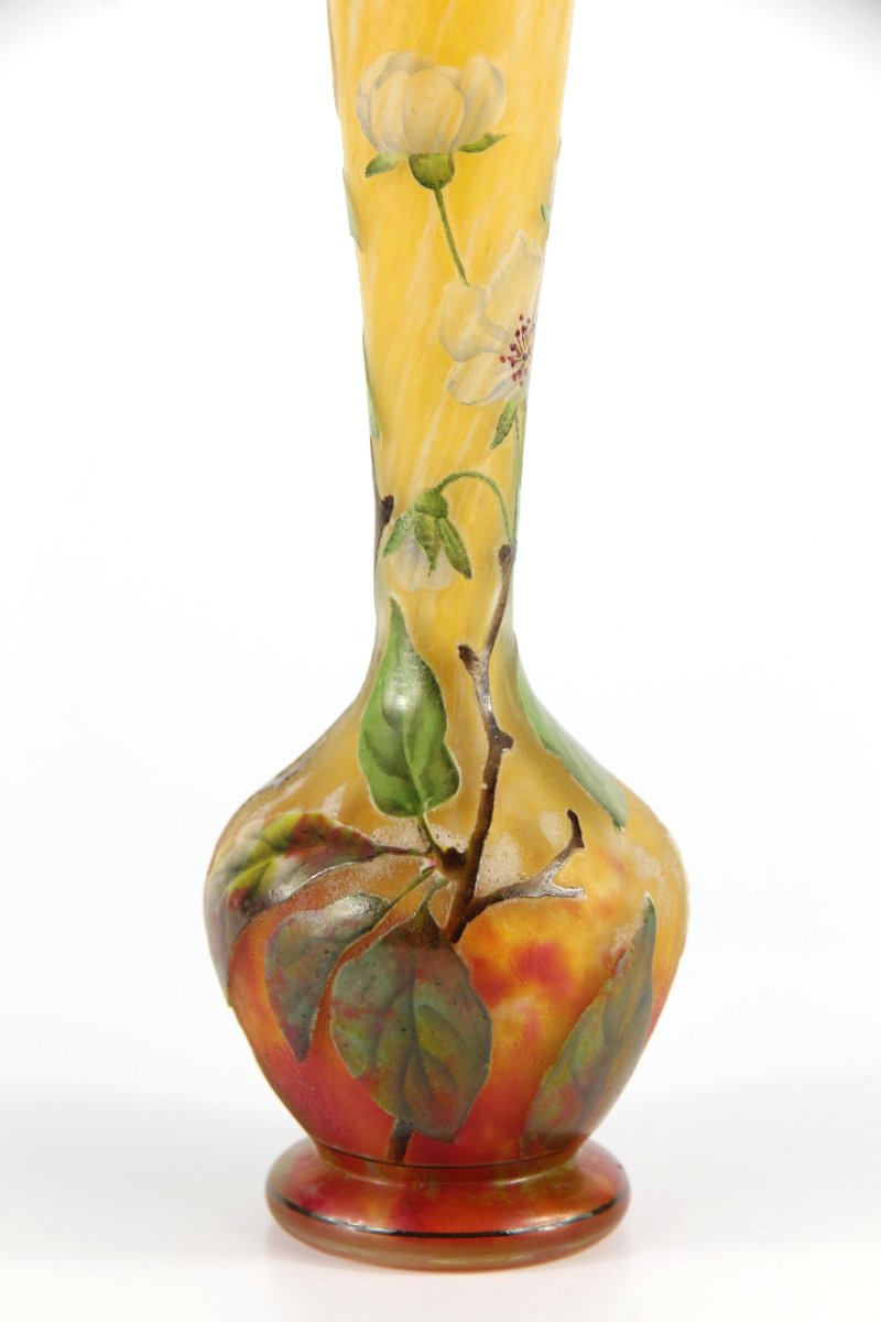 Vase Daum Nancy (pommier)-photo-6