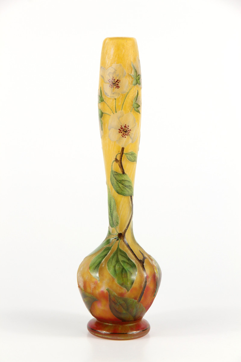 Vase Daum Nancy (pommier)