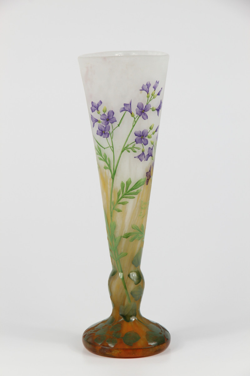 Vase Daum Nancy (cardamine)