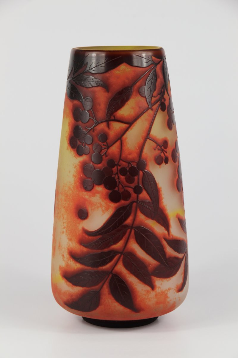 Vase Gallé (sorbier)-photo-3