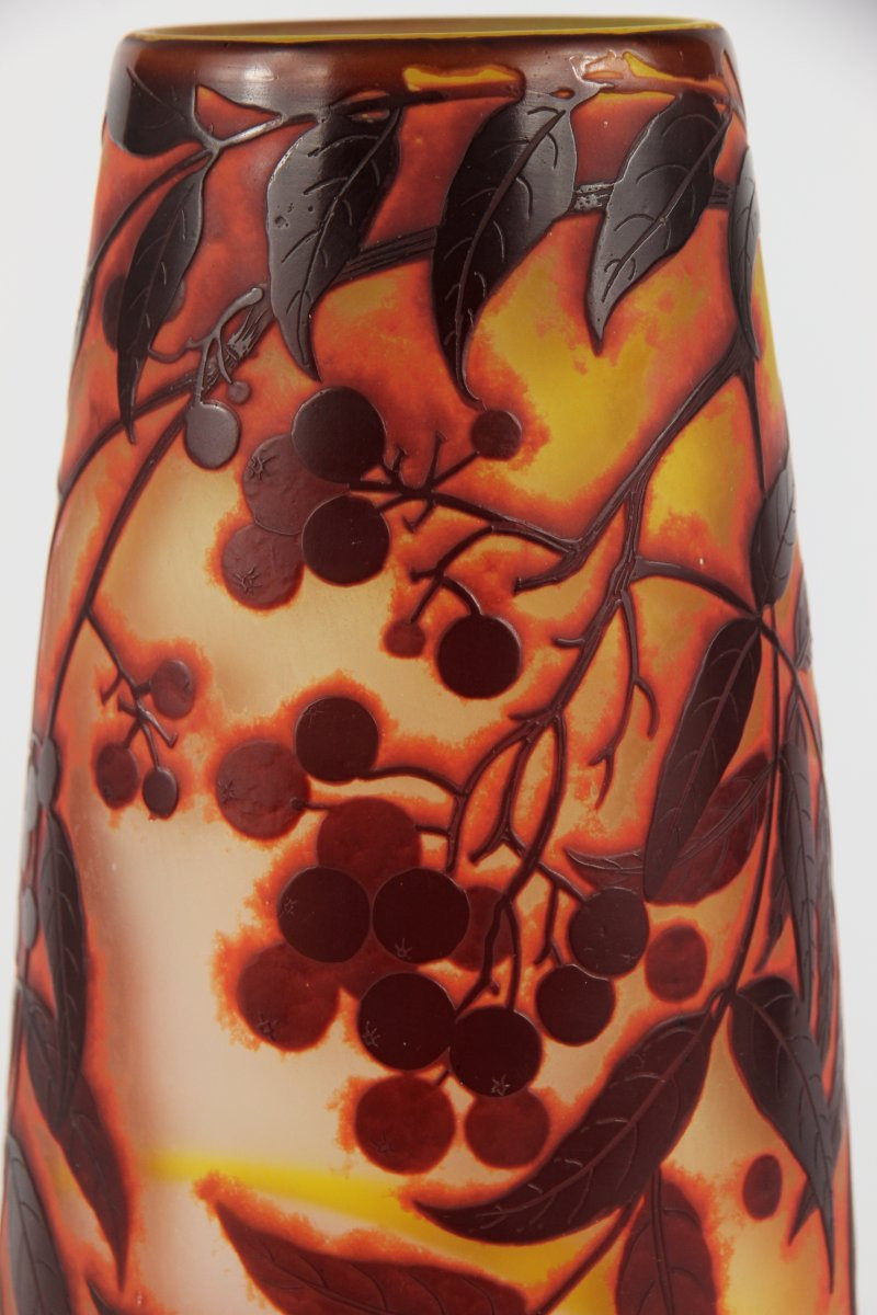 Vase Gallé (sorbier)-photo-5