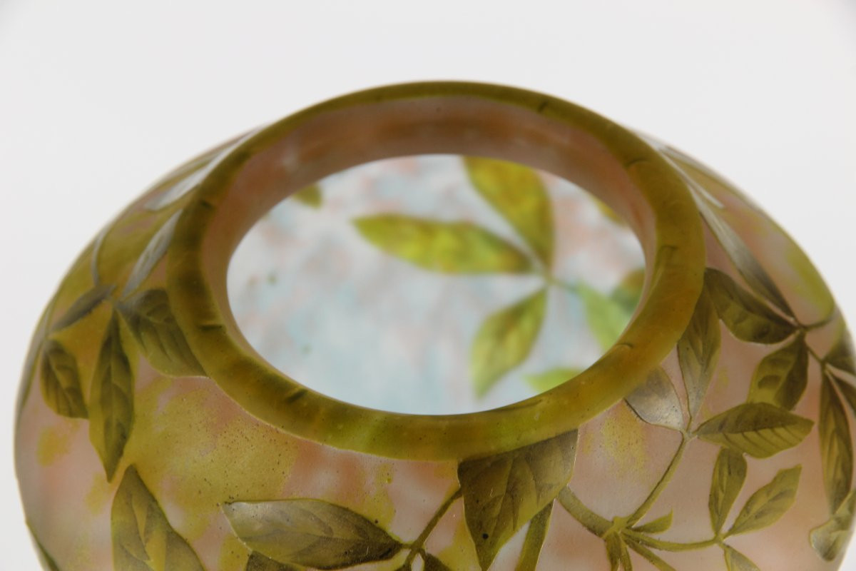 Daum Nancy Vase (laburnum)-photo-4