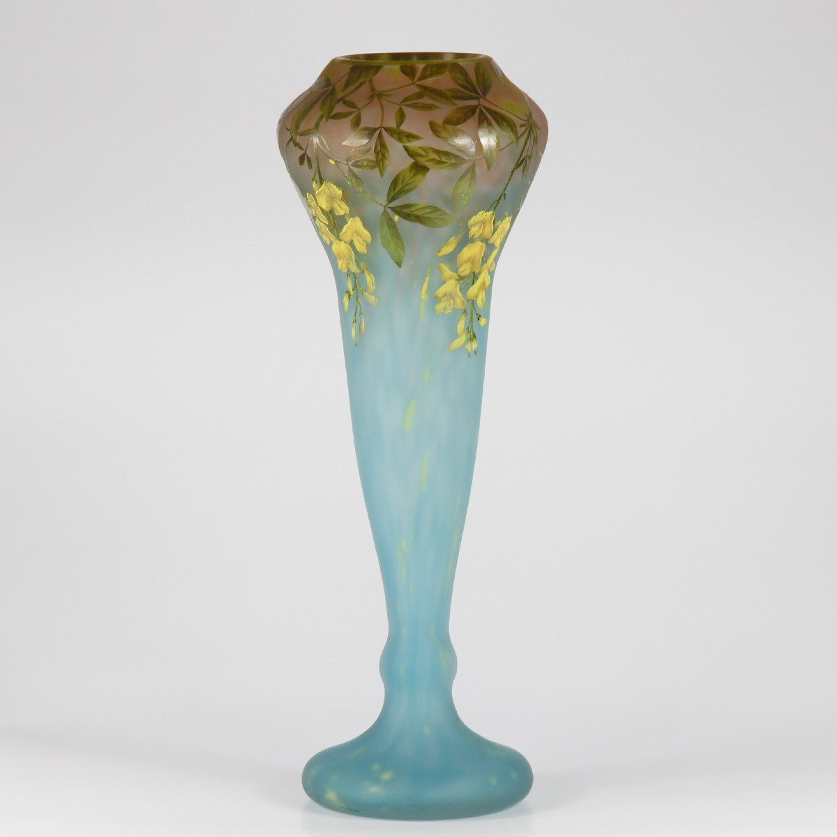 Daum Nancy Vase (laburnum)