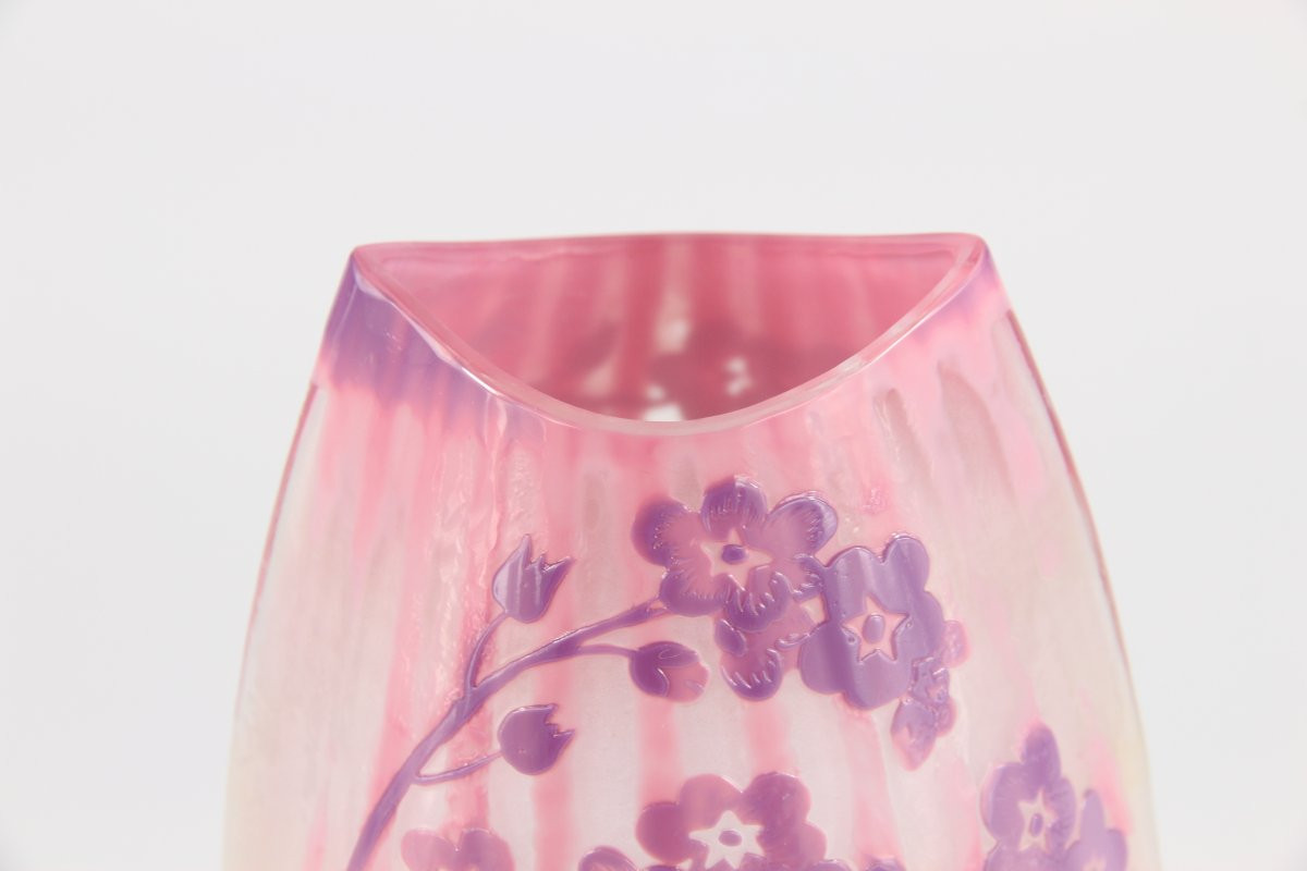 Gallé Vase (primroses And Spiderweb) No. 2-photo-6