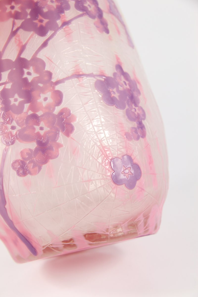 Gallé Vase (primroses And Spiderweb) No. 2-photo-7