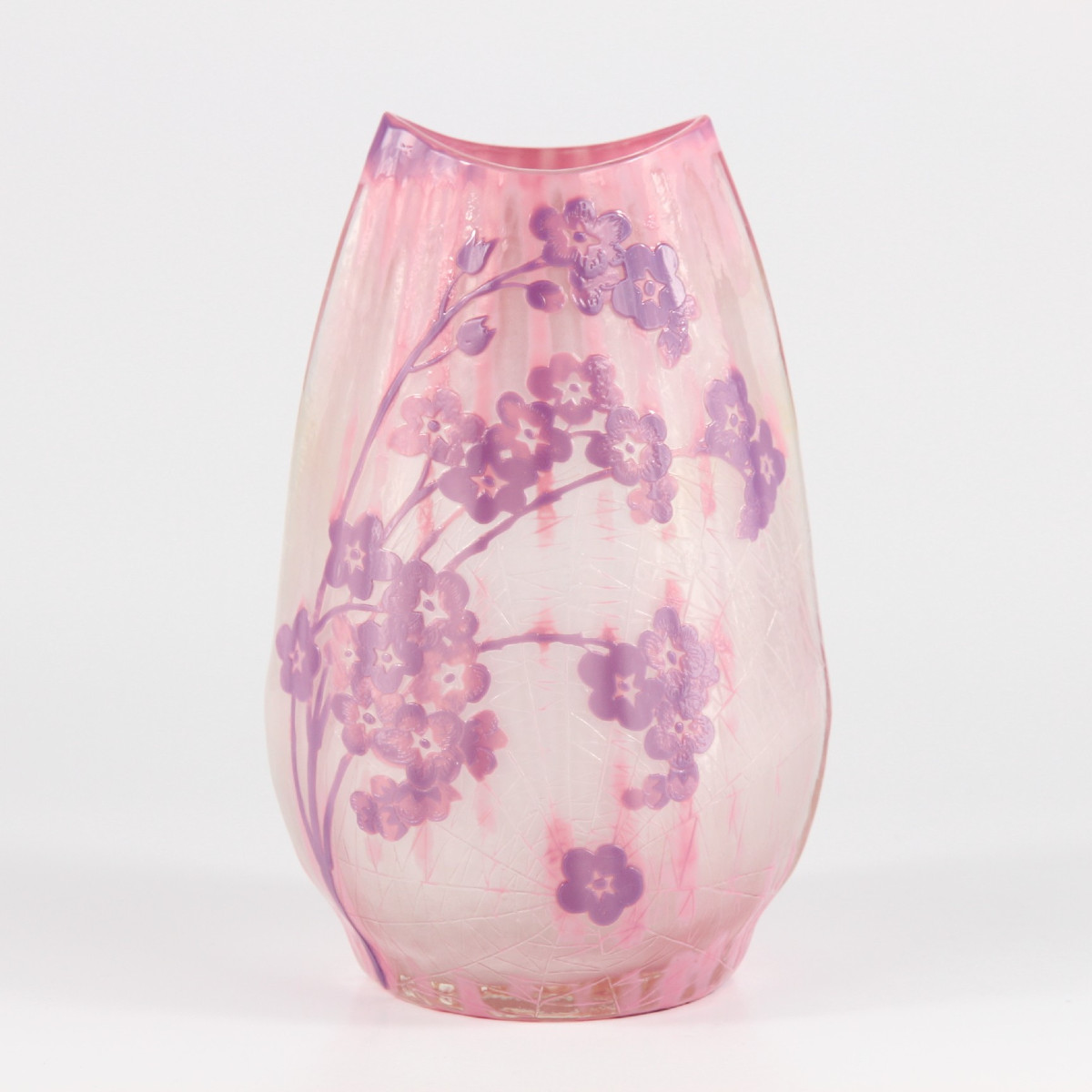 Gallé Vase (primroses And Spiderweb) No. 2