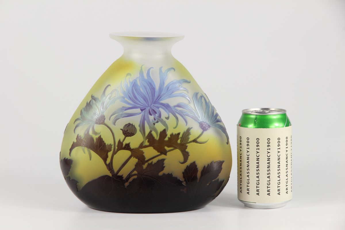 Vase Gallé (chrysantheme)-photo-4