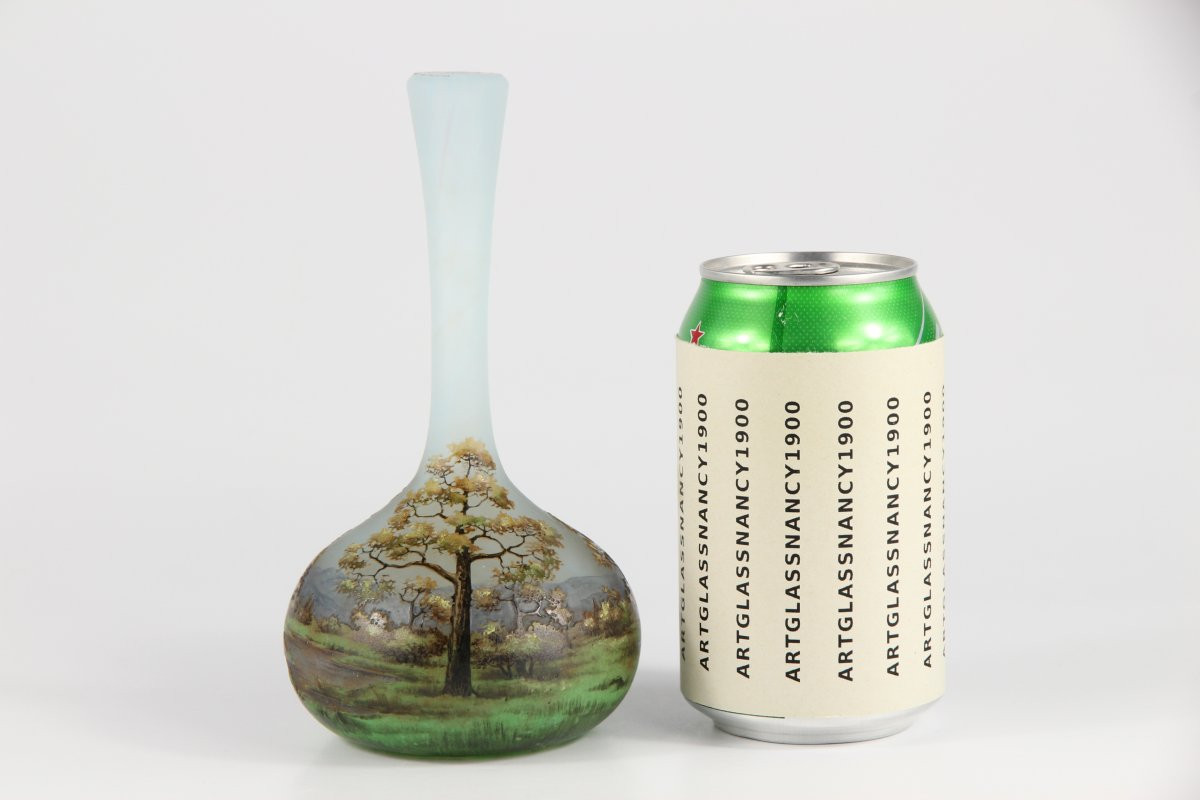 Daum Nancy Vase (lorraine Landscape)-photo-2