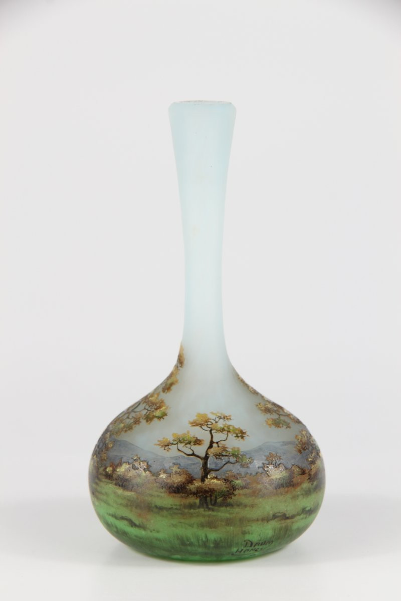 Daum Nancy Vase (lorraine Landscape)-photo-1