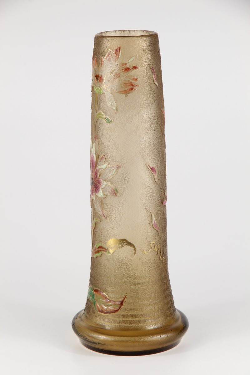 Vase Gallé (dahlia)-photo-1