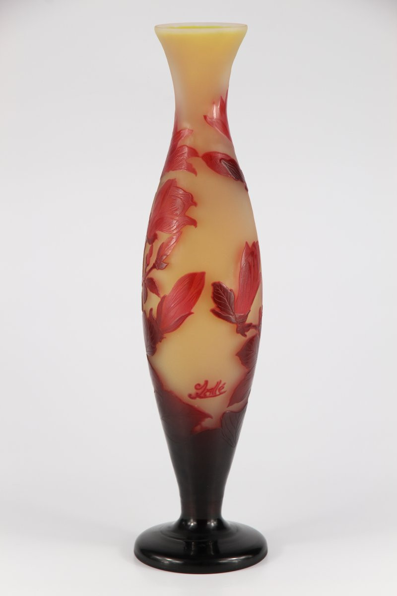 Vase Gallé (magnolia)-photo-1