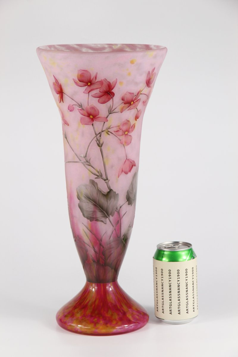 Daum Nancy Vase (begonia)-photo-2