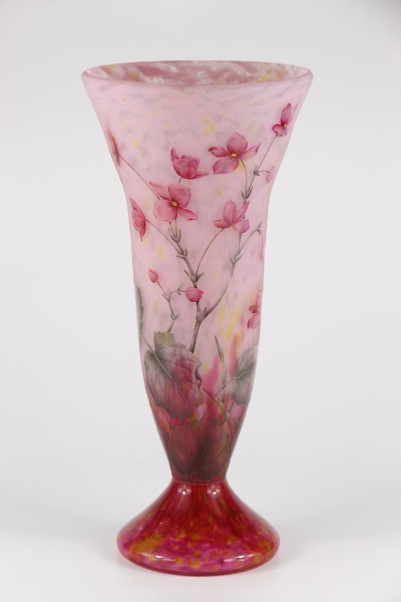 Daum Nancy Vase (begonia)-photo-3