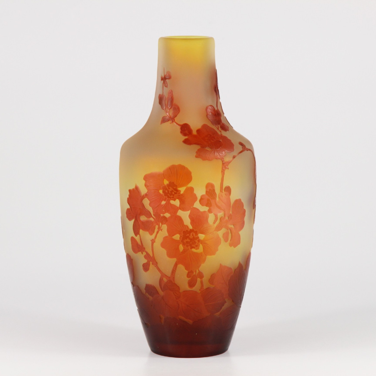 Gallé Vase (apple Blossoms)