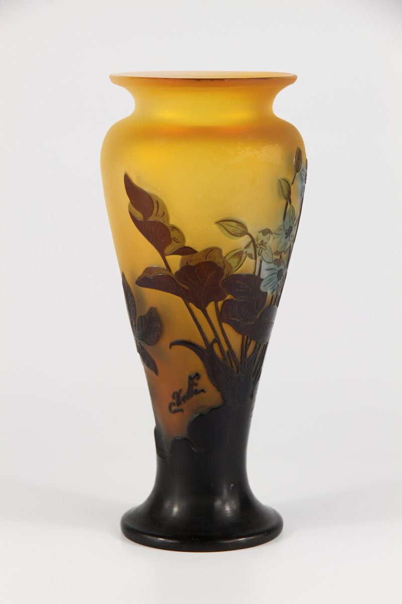 Vase Gallé (Hépathiques)-photo-3