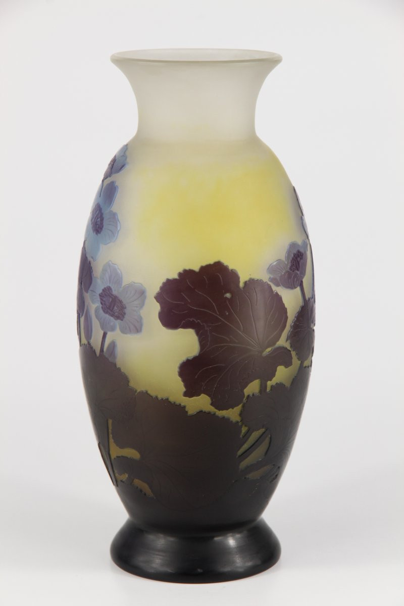 Gallé Vase (marsh Marigold)-photo-1