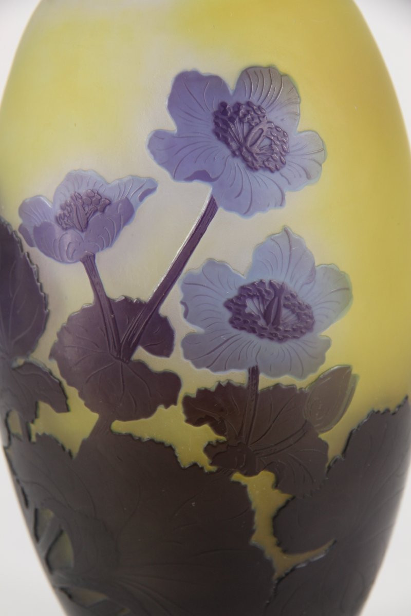 Gallé Vase (marsh Marigold)-photo-6