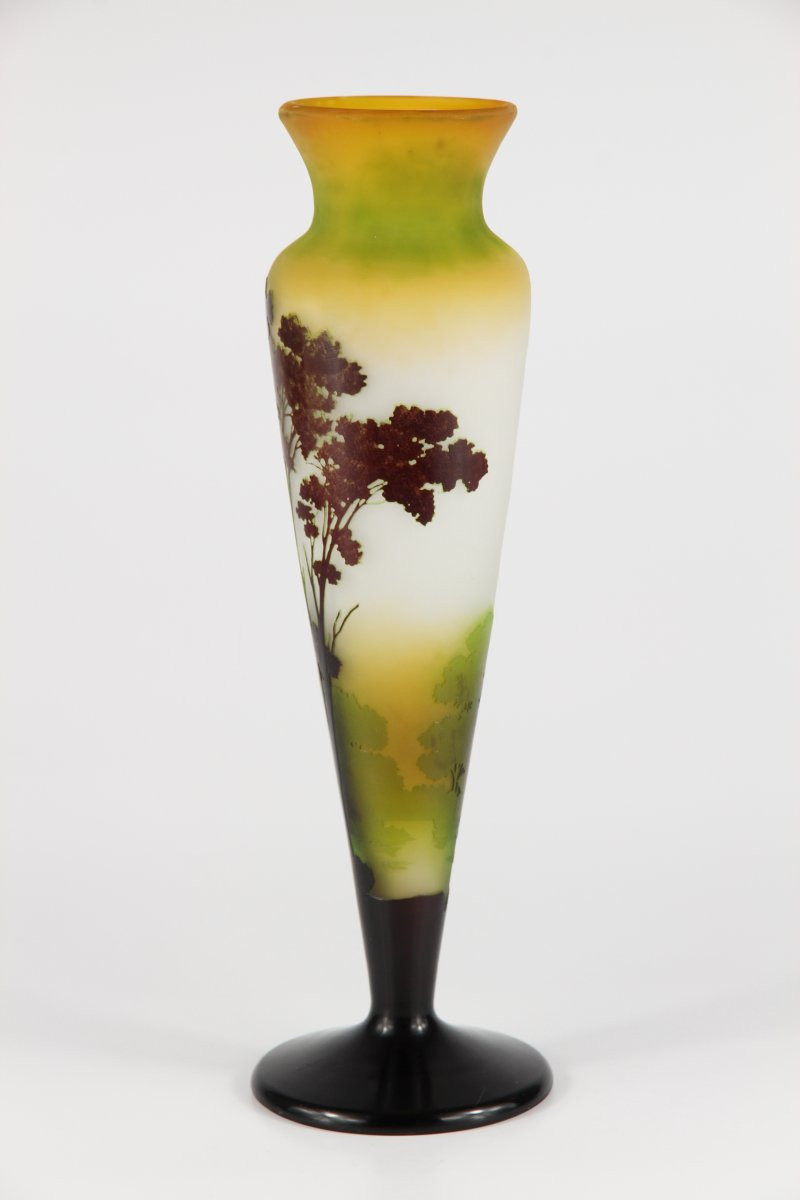 Gallé Vase (river Landscape)-photo-1